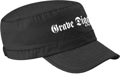 Grave Digger Legerpet Logo Zwart