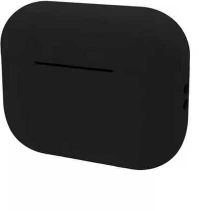 Zwart Airpodshoesje - Hoesje geschikt voor Apple AirPods 3 - Siliconen Beschermhoesje met karabijnhaak - Airpods hoesje - Geschikt voor Apple AirPods - Zwart - CHPN