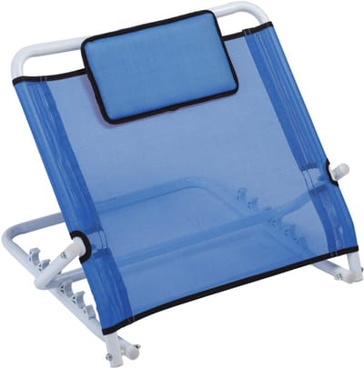 Herdegen RELAXO Rugsteun voor Bed – Hoogwaardige Stevige Constructie – 4 Standen 25°-75° – Tot 100 kg – Blauw