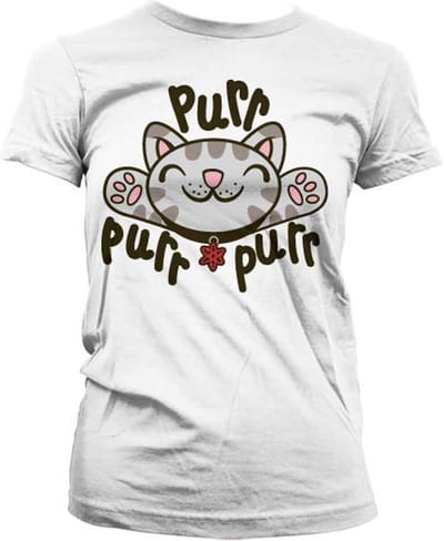 The Big Bang Theory Dames Tshirt -S- Soft Kitty Purr-Purr-Purr Wit