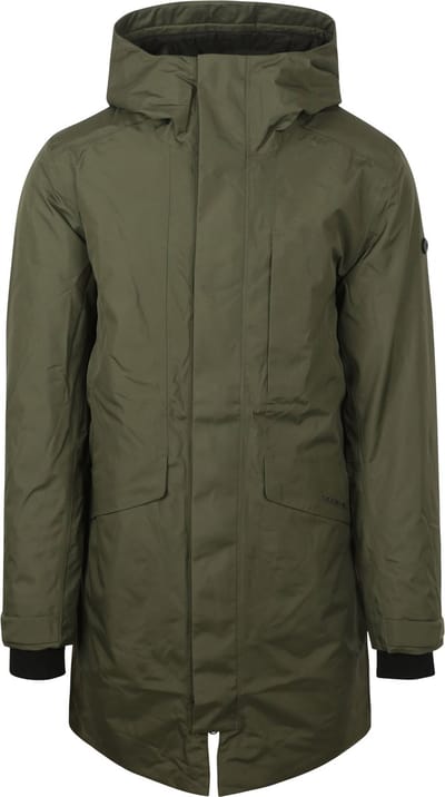 Didriksons Parka Kenny Groen - Maat L - Heren - Parka's