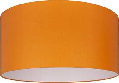Uniqq Lampenkap stoffen oranje Ø 50 cm – 25 cm hoog