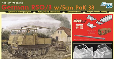 Dragon Modelbouwpakket Militaire voertuigen - 6684 Duitse Steyr RSO/03 met 5cm PaK 38 - Militair Voertuig Plastic - 1:35 - Modelbouw