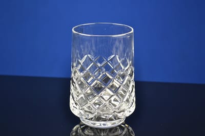 Luxe Kristallen Theeglas – Klassiek Geslepen en Elegant Design2 stuks