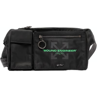 Off-White x Pioneer Sound Engineering Heuptas Zwart Heren Tassen OMNO004G21FAB002-1059 Basic Set (Bag+Dust Bag)