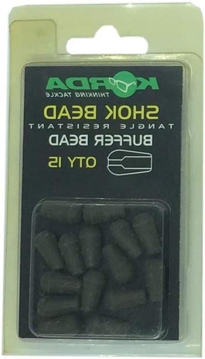 Schokparels Vissen - Beschermende Kraaltjes - Vangsten Verbeteren - Anti-Klik Effect - 15 Stuks - Groen Gevlekt