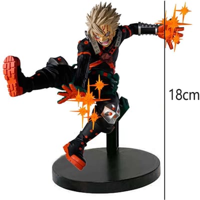 Originele BANPRESTO My Hero Academia FINAL SEASON FIGUUR Katsuki Bakugo Figuur Anime Model Origineel Verpakt Speelgoed black