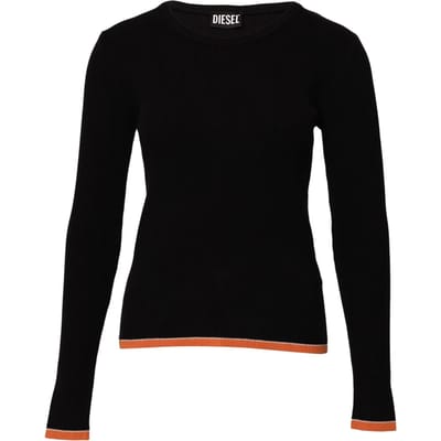 Diesel Arinne slim-fit sweatshirt voor dames (Zwart)