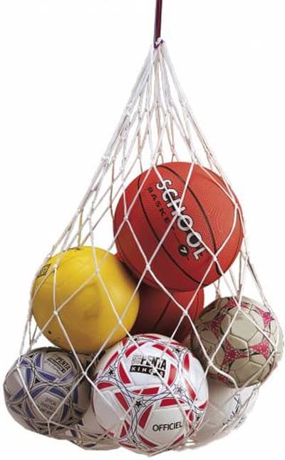 Ballennet Voor 12 Ballen Wit