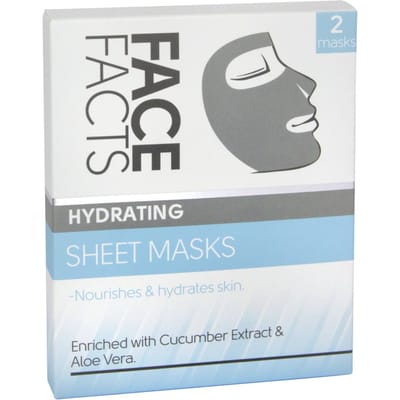 Face Facts Hydrating Sheet Masks 2 st
