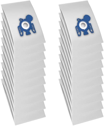EXCITAT Stofzuigerzakken - Stofzuigeraccessoires - 5-laags stofzak met vouw - Geschikt voor Miele Complete C3 Power Series, Limited Edition, Cat & Dog PowerLine stofzuigers - 20 stuks