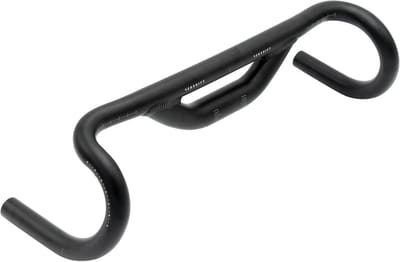 Fiets Stuur - Racefiets Stuur Gravel Stuur - Comfortabel Fietsen - Verhoogde Stuurpositie - 44cm Breed - Zwart