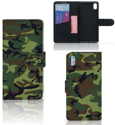 Xiaomi Redmi 7A Telefoon Hoesje Army Dark