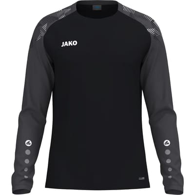 Jako Sonic Longsleeve Kinderen - Zwart / Antraciet | Maat: 116