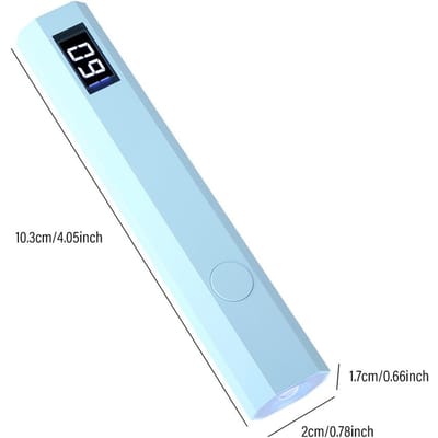 Draagbare Handheld Mini Nagellamp Voor Gel Polish Sneldrogend Zaklamp Pen USB Nagel Droogmachine UV LED Nagellamp