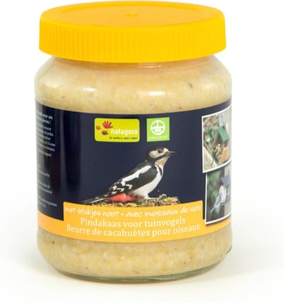 Natuurpunt Pindakaas Stukjes Noot - Vogelvoer - Ø10 cm 330 g