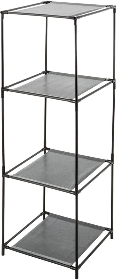 Benson Opbergrek 3 laags - metaal en kunststof - 34 x 98 cm - voor opbergmanden van 29 Liter