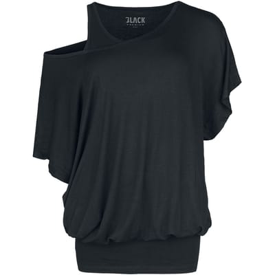 Black Premium by EMP - Gothic T-shirt - When The Heart Rules The Mind - XS tot S - voor Vrouwen - zwart