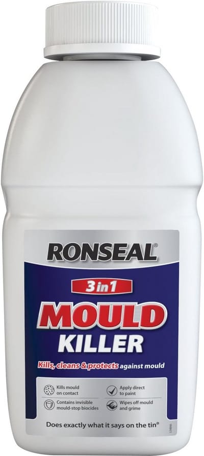 Schimmelreiniger 3-in-1 voor Muren en Plafonds - Doodt, Reinigt en Beschermt