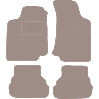 Beige veloursmatten voor: Volkswagen Golf III cabrio, hatchback, stationwagen (1993-2002)