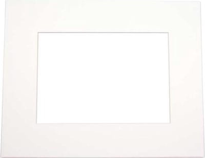 Passepartout Ivoor 39,7x49,9cm Venster - Buitenmaat 50,8x61cm (10 stuks)