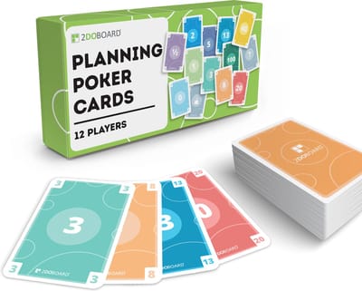 Scrum Planning Poker Kaarten - 12 personen