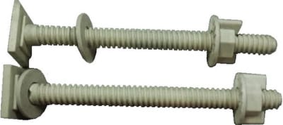 Plieger Start lange bevestigingsset - 12cm - Wit