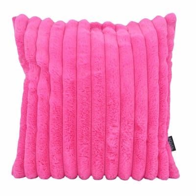 Sierkussen Rosie Rib Roze | 45 x 45 cm | Polyester