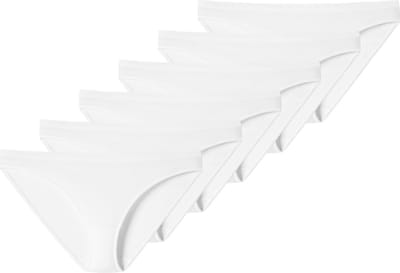 Schiesser Dames Minislip 6-pack 95/5 Cotton