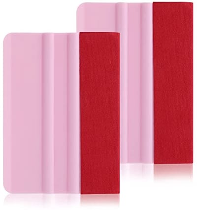Rakel met vilten rand - 2 stuks Vinyl Squeegee Tool voor Auto en Behang