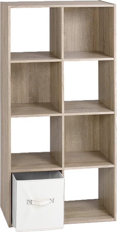 CALICOSY - Opbergplank met 8 compartimenten 62x123cm