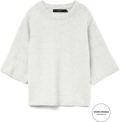 VERO MODA MATERNITY - VMMBOOM 2/4 O-NK OVERSIZE PULLOVE - Dames - Gebreide truien