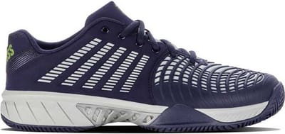 K-SWISS Tennisschoenen Express Light 3 Clay Peacoat/gray Violet/lime Green Mens 49
