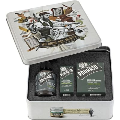 Heren Gift Set Proraso - Gift Set Beard Care Cypress and Vetiver