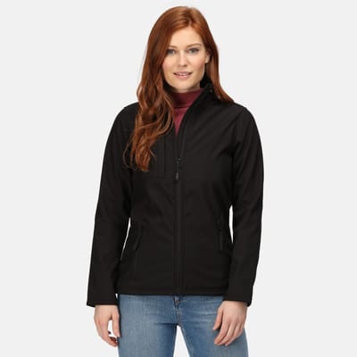 Regatta - Dames Professional Octagon II Waterdichte Softshell Jas (Zwart/Zwart)