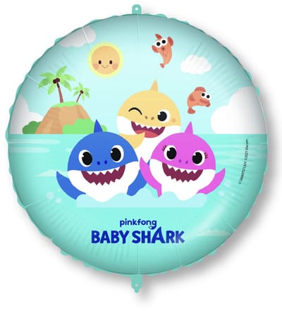 Vegaoo - Baby Shark folieballon 46 cm