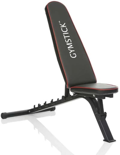 Gymstick Verstelbare Fitnessbank Zwart