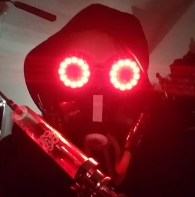 LED Festival Bril met Verstelbare Modi en Snelheid voor Rave en Feest