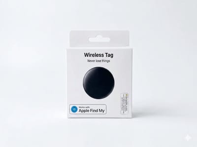Bluetooth Tracker - Compatibel met Apple Zoek Mijn - Waterdicht - Anti-Verlies Tracker - Sleutel- en Bagagetracker - Locatievinder