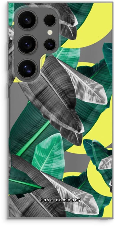 Case Company® - Hoesje geschikt voor Samsung Galaxy S24 Ultra hoesje - Fantasie jungle - Soft Cover Telefoonhoesje - Bescherming aan alle Kanten en Schermrand