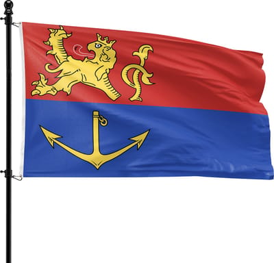 VlagDirect - Venlo vlag - Gemeente Venlo vlag - 90 x 150 cm.