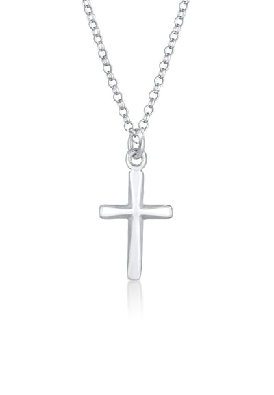 Elli - Halsketting - Dames Kruis Hanger Filigraan 925 Sterling Zilver - Dames