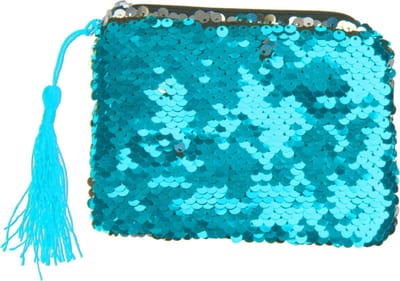 Lg-imports Portemonnee Zeemeermin Glitter 13 Cm Blauw