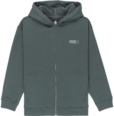 Element Capsule Rain Sweatshirt Met Rits Groen 14 Years Jongens