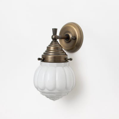 Wandlamp Wassail Royal Brons - Art Deco Trade