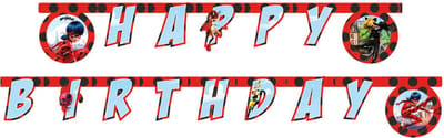 PROCOS - Happy Birthday Ladybug verjaardagsslinger 2m