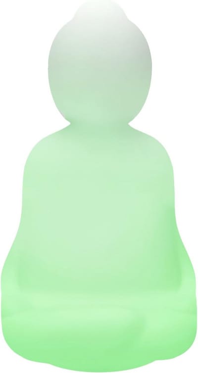 Mindfulness Breathing Buddy, Guided Visual Meditation Breathing Light with 3 Colors Breathing Mode, ADHD Stress - ShopVlot