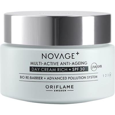 Oriflame Multiactieve Rijke Anti-Aging Dagcrème Novage+ Spf 30 50 Ml