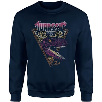 Jurassic Park Raptor Sweatshirt - Blauw - S
