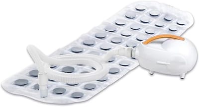 Zylo® Bubbelbadmat - Bubbelmat - Mat voor Bubbels - Wit - 28cm x 19cm x 38cm